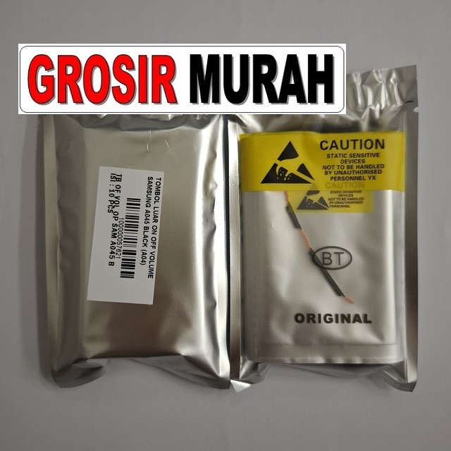 Tombol Luar On Off Volume Samsung A045 A04 Black