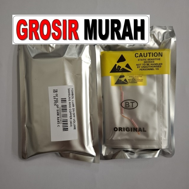 Tombol Luar On Off Volume Samsung A045 A04 Copper