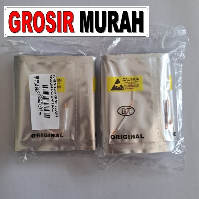 Tombol Luar On Off Volume Samsung A045 A04 White