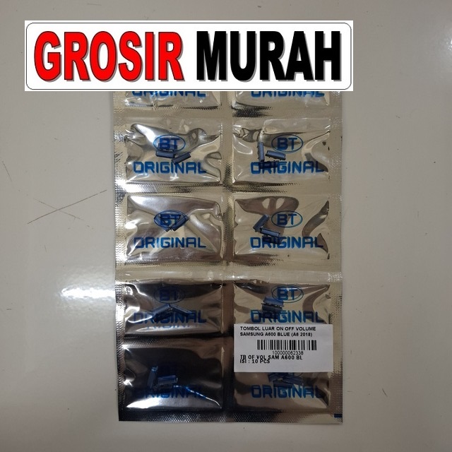 Tombol Luar On Off Volume Samsung A600 A6 2018 Blue