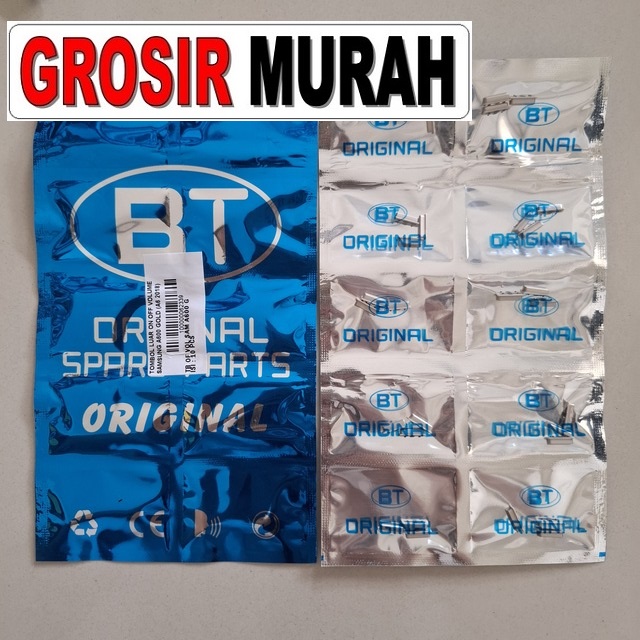 Tombol Luar On Off Volume Samsung A600 A6 2018 Gold