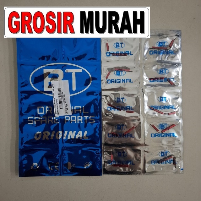 Tombol Luar On Off Volume Vivo Y83 Y81 Red