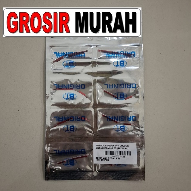 Tombol Luar On Off Volume Xiaomi Redmi 8 Red / Redmi 8A