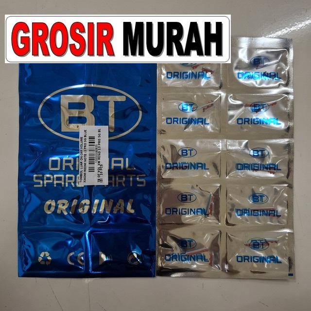 Tombol Luar On Off Volume Redmi Note 13 Pro 5G Blue