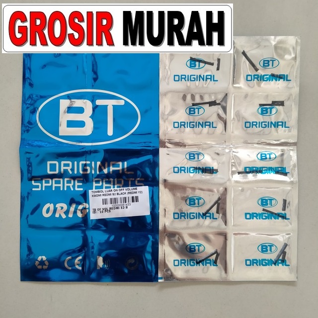 Tombol luar On Off Volume Redmi S2 / Redmi Y2 Black
