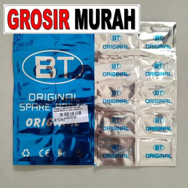 Tombol luar On Off Volume Redmi S2 / Redmi Y2 Grey