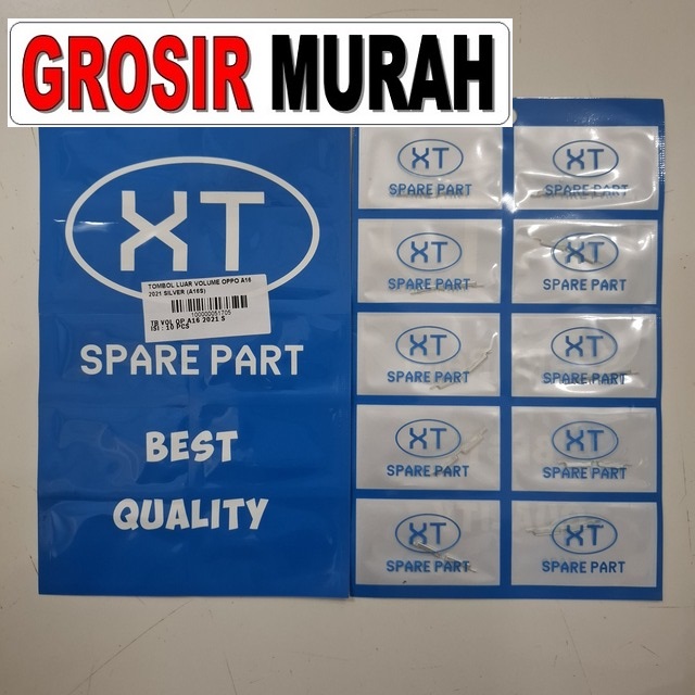 Tombol Luar Volume Oppo A16 2021 A16s Silver