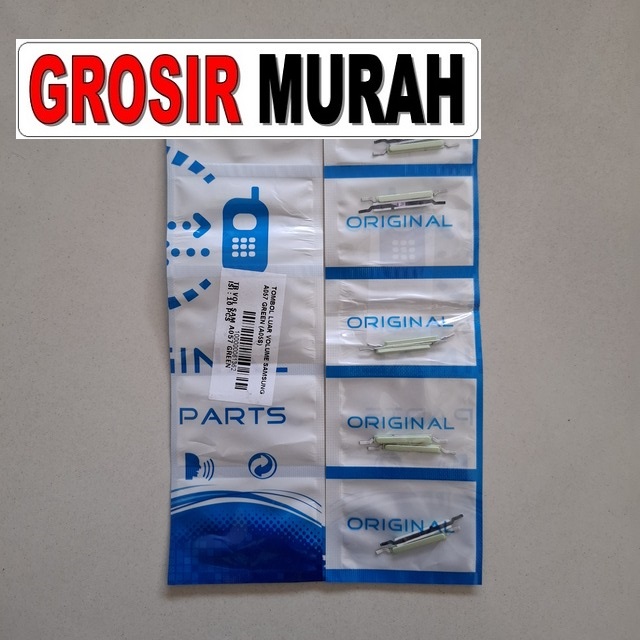 Tombol Luar Volume Samsung A057 A05S Green