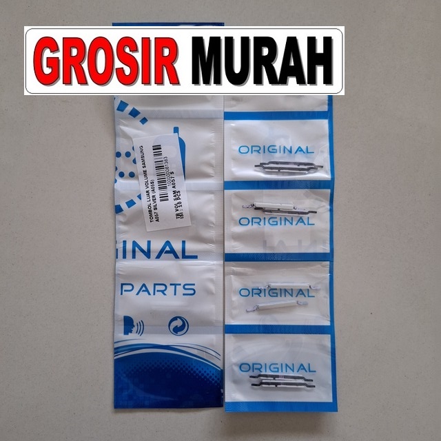Tombol Luar Volume Samsung A057 A05S Silver