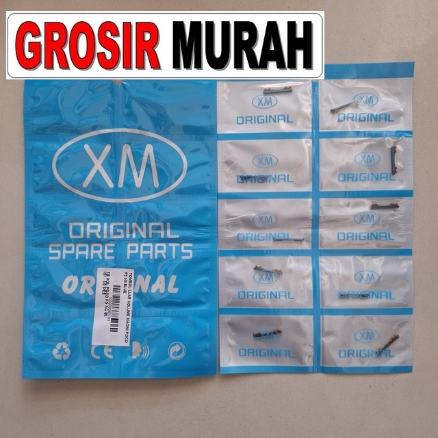 Tombol Luar Volume Xiaomi Poco F5 5G Blue
