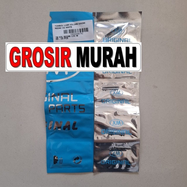 Tombol Luar Volume Xiaomi Redmi 13C White