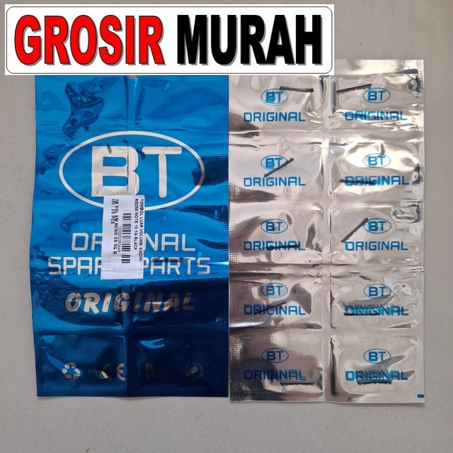 Tombol Luar Volume Xiaomi Redmi Note 10 5G Black