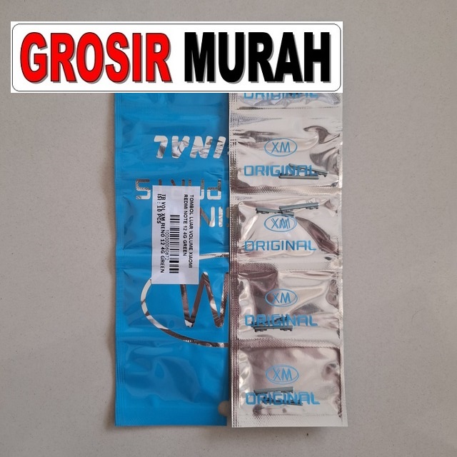 Tombol Luar Volume Redmi Note 12 4G Green