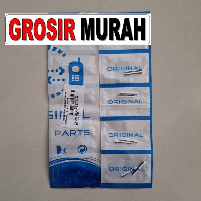 Tombol Luar Volume Redmi Note 13 5G White