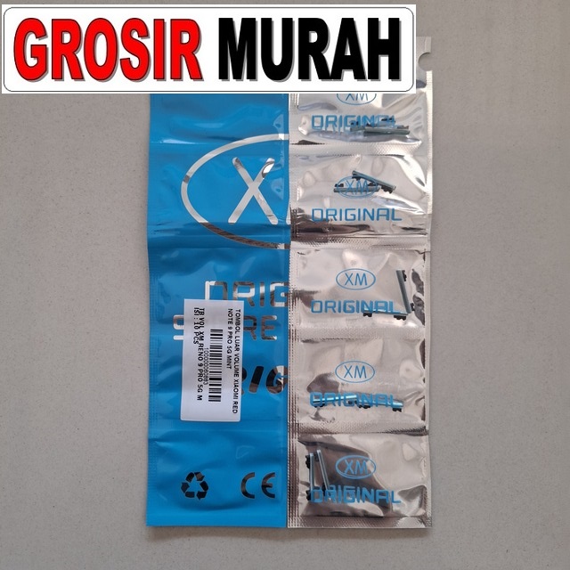 Tombol Luar Volume Xiaomi Redmi Note 9 Pro 5G Mint