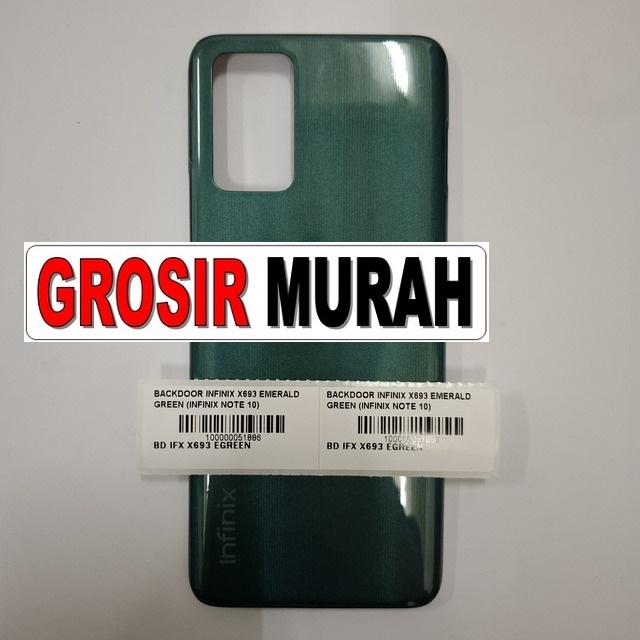 Backdoor Infinix X693 Note 10 Emerald Green