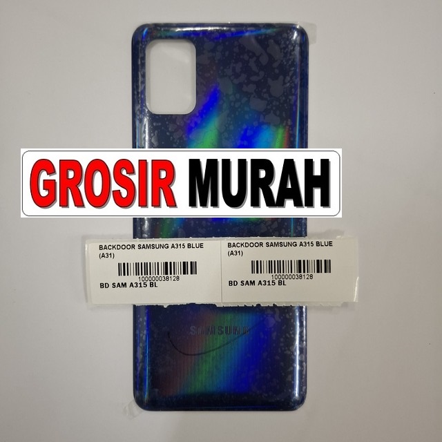 Backdoor Samsung A315 A31 Blue