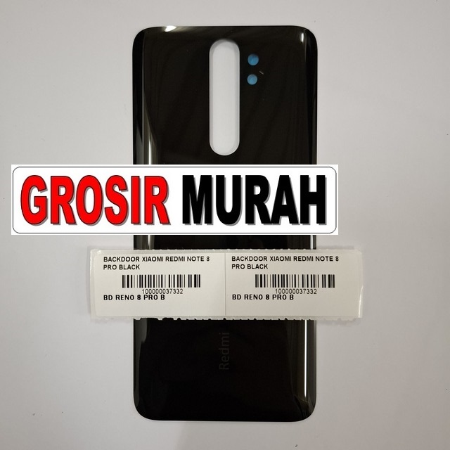 Backdoor Redmi Note 8 Pro Black