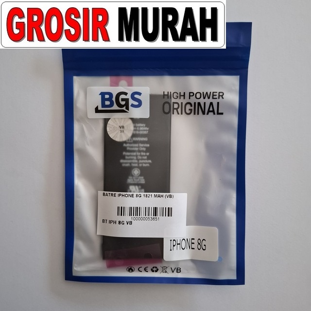 Batre Iphone 8G 1821 Mah (Vb)