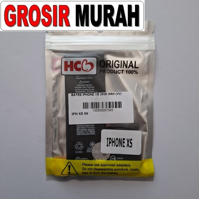 Batre Iphone Xs 2658 Mah (Vv)