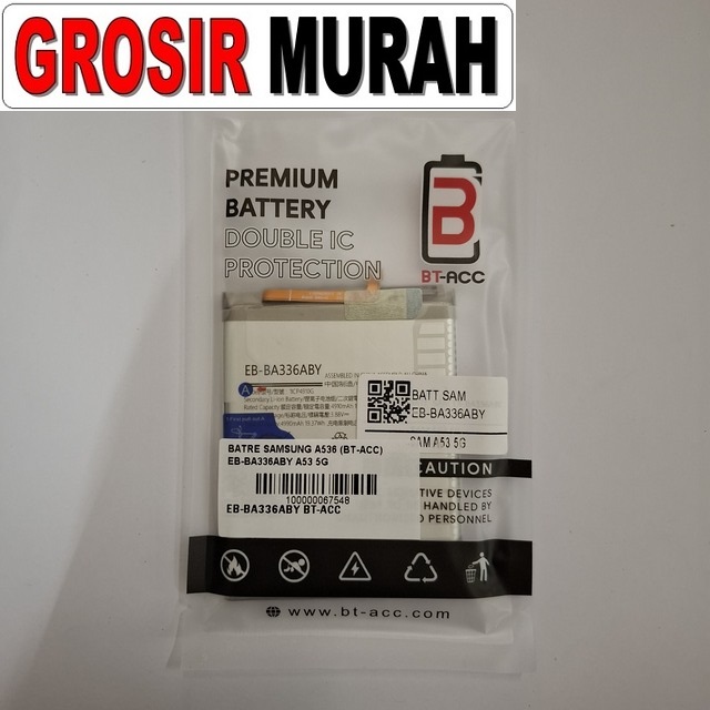 Batre Samsung A536 BT-ACC EB-BA336ABY A53 5G