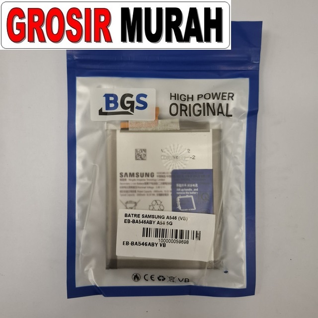 Batre Samsung A546 VB Eb-Ba546Aby A54 5G