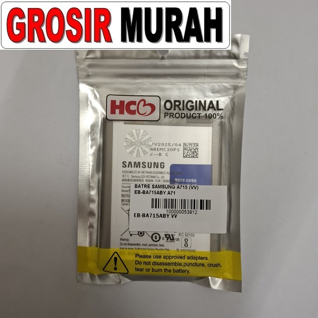 Batre Samsung A715 VV Eb-Ba715Aby A71