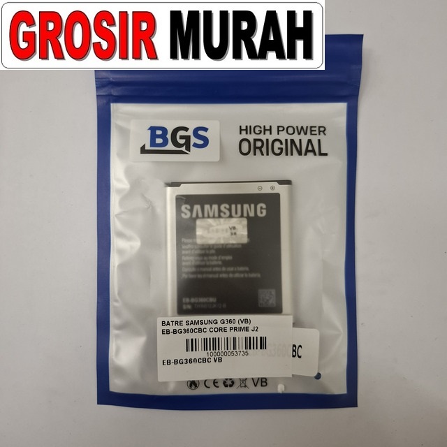 Batre Samsung G360 VB Eb-Bg360Cbc Core Prime J2