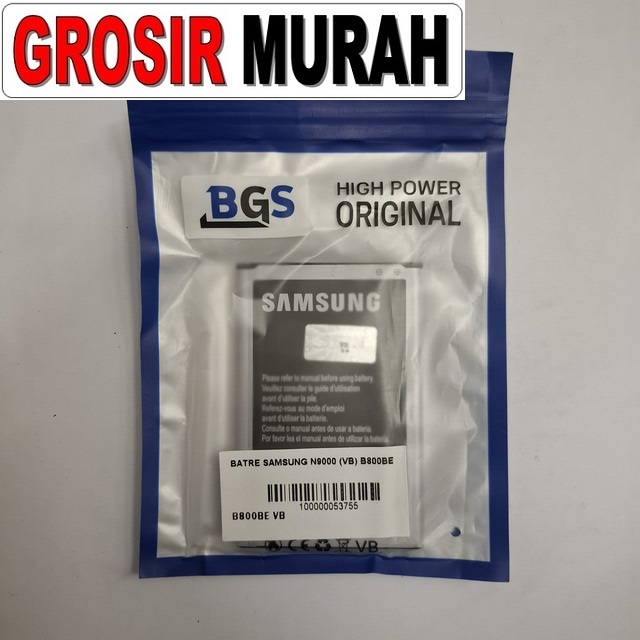 Batre Samsung N9000 VB B800Be Galaxy Note 3
