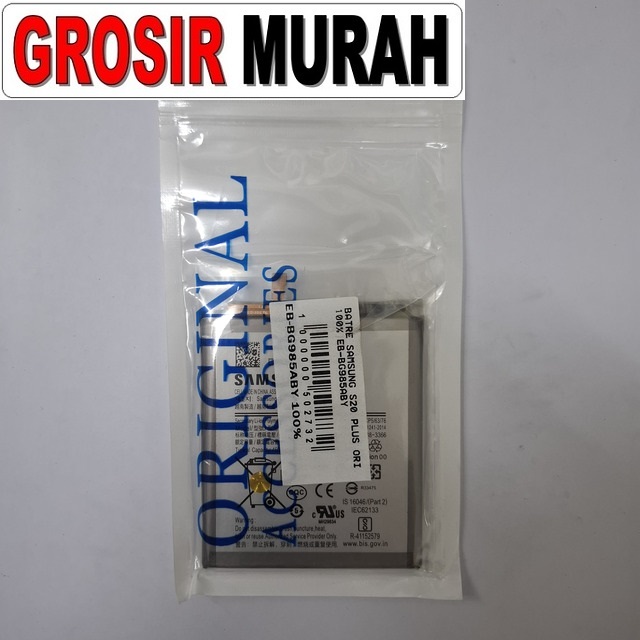 Batre Samsung S20 Plus Ori Eb-Bg985Aby