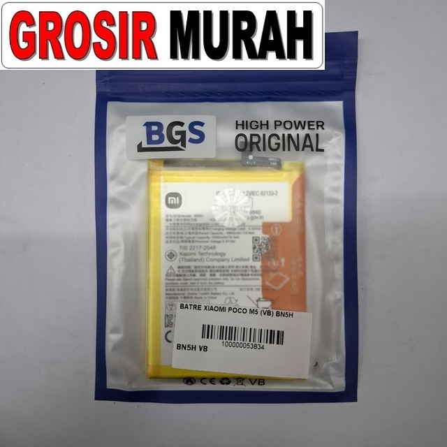 Batre Xiaomi Poco M5 VB BN5H Poco M4 5G