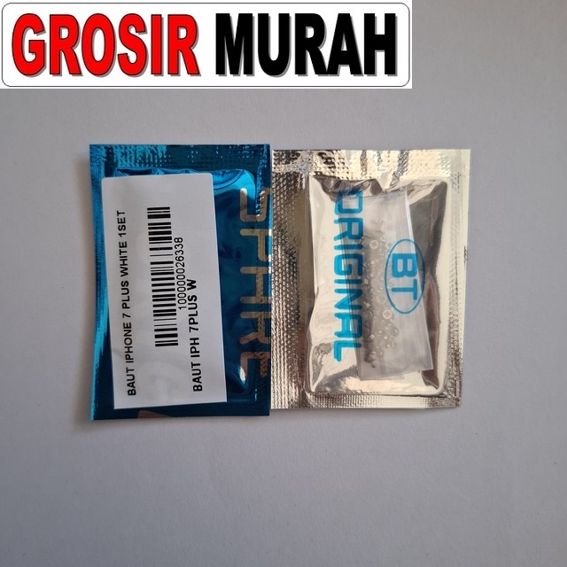 Baut iPhone 7 Plus Warna Putih Satu Set