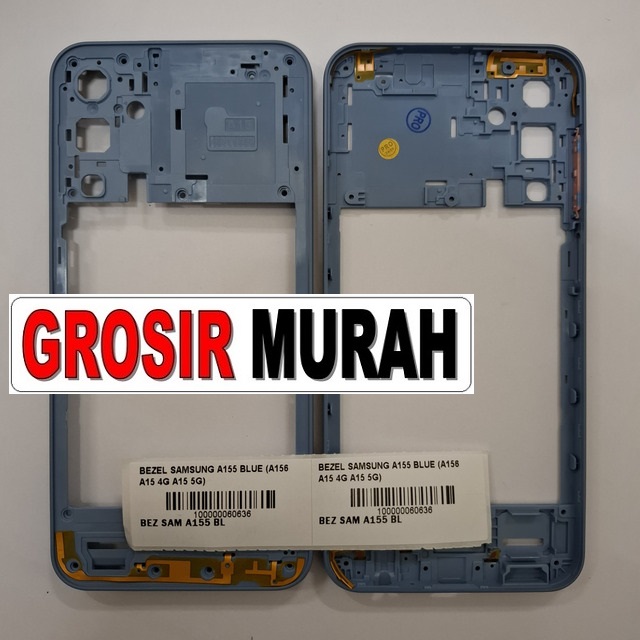 Bezel Samsung A155 A156 A15 4G A15 5G Blue