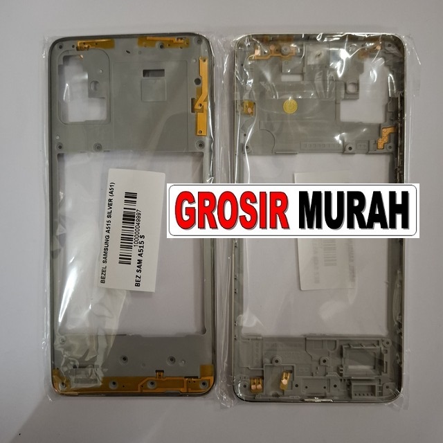 Bezel Samsung A515 A51 Silver