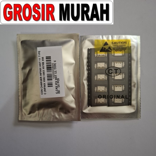 Con Charger Infinix Hot 11 Type C X662 X663 X676B X669 X697 X6812 X6812B X6831