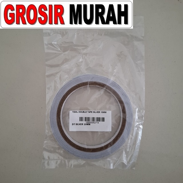 Double Tape Silver 10mm