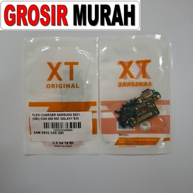 Flexi Charger Samsung S921 Ori Con Sim Mic Galaxy S24