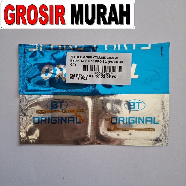 Flexi On Off Volume Redmi Note 10 Pro 5G Poco X3 Gt