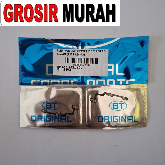 Flexi Volume Oppo A16 2021 A54 4G A16S A55 4G