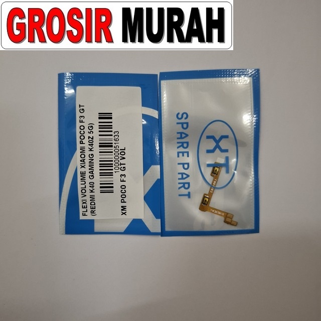 Flexi Volume Poco F3 GT Redmi K40 Gaming K40Z 5G