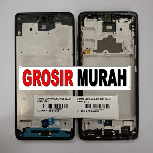 Frame LCD Samsung A725 Galaxy A72 4G Black Bezel