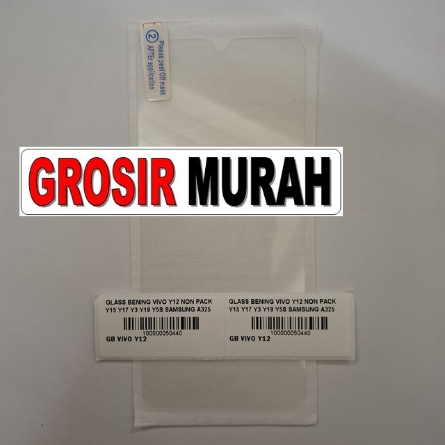 Glass Bening Vivo Y12 Y15 Y17 Y3 Y19 Y5S Samsung A325 Poco M3 Redmi Note 8 Pro