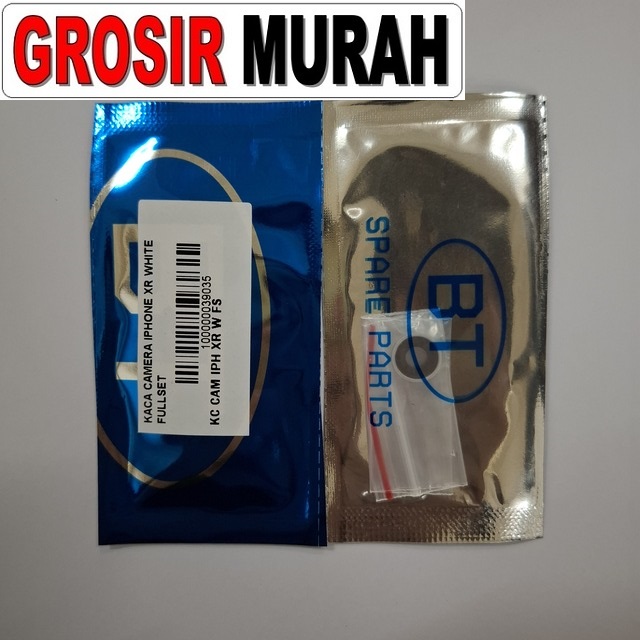 Kaca Kamera iPhone XR Fullset White