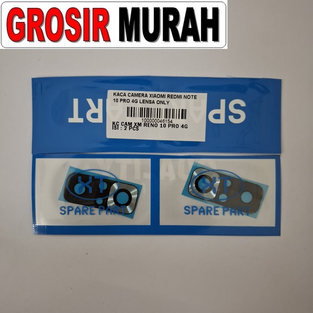 Kaca Kamera Xiaomi Redmi Note 10 Pro 4G Lensa Only