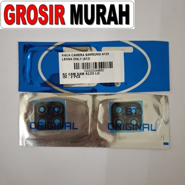 Kaca Kamera Samsung A125 Lensa Only A12