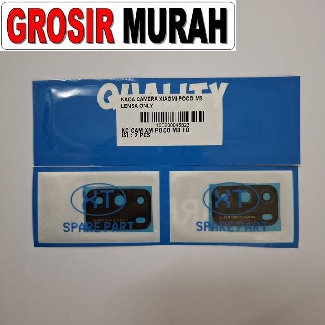 Kaca Kamera Xiaomi Poco M3 Lensa Only