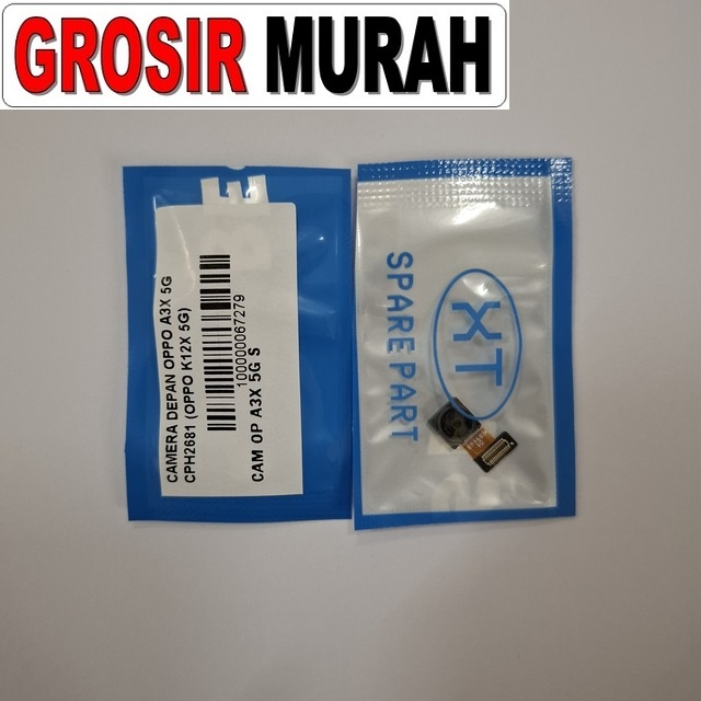 Kamera Depan Oppo A3X 5G Oppo K12X 5G