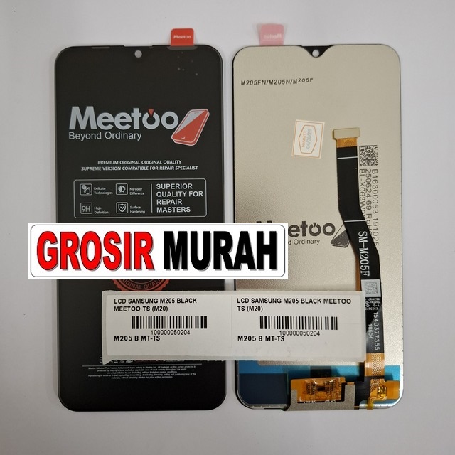LCD Samsung M205 M20 Meetoo TS Hitam