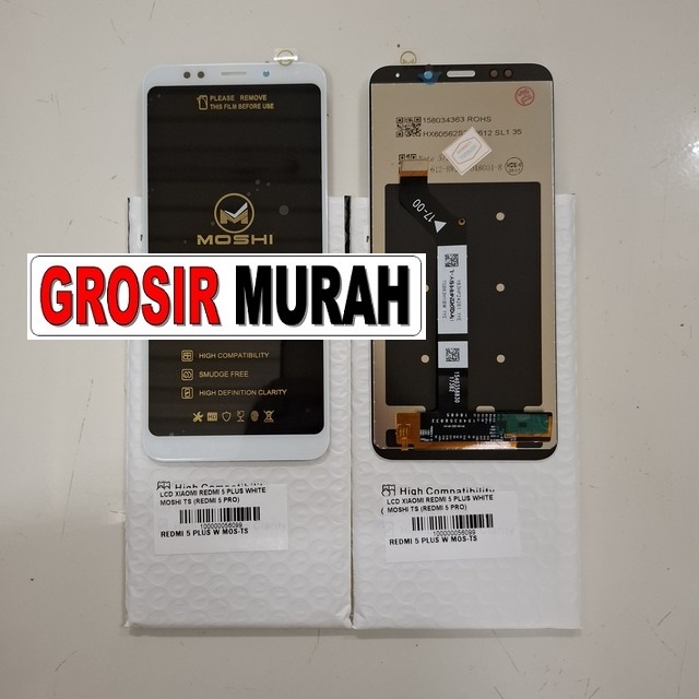 LCD Xiaomi Redmi 5 Plus White Moshi TS Redmi 5 Pro