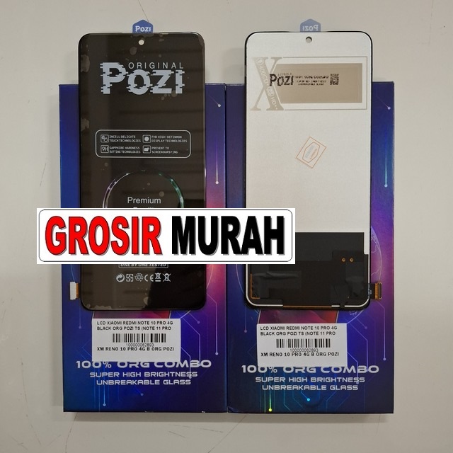 Lcd Redmi Note 10 Pro 4G Org Pozi Note 11 Pro 4G 5G Note 12 Pro 4G Poco X4 Pro 5G